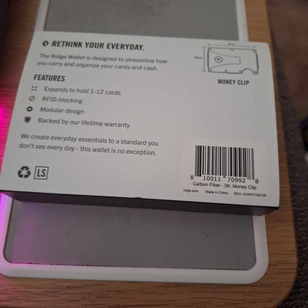 Ridge Wallet - Picture 3 of 3